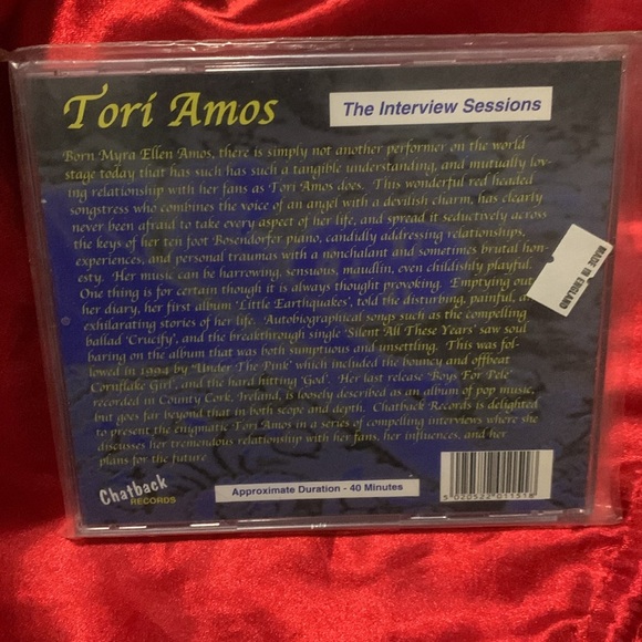 Vintage Tori Amos interview CD 💿 - Picture 2 of 2